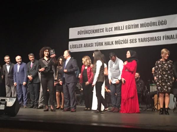 Türk Halk Müziği Ses Yarışmasında da 1.lik Ödülünü Kaptık