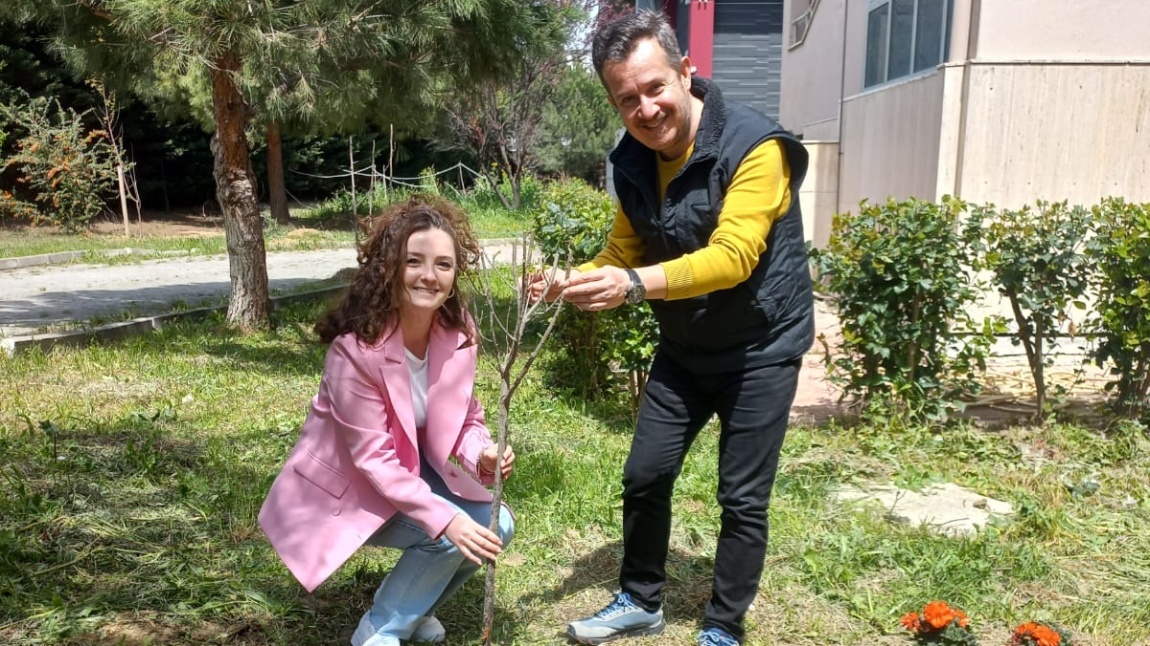ÇEVRE KULÜBÜMÜZÜN AĞAÇ DİKME ETKİNLİĞİ