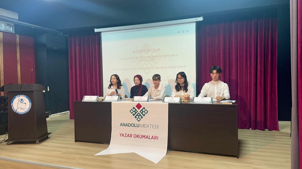 ANADOLU MEKTEBİ YAZAR OKUMALARI
